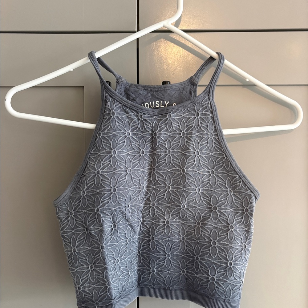 Aeropostale Seriously Soft Gray Tank